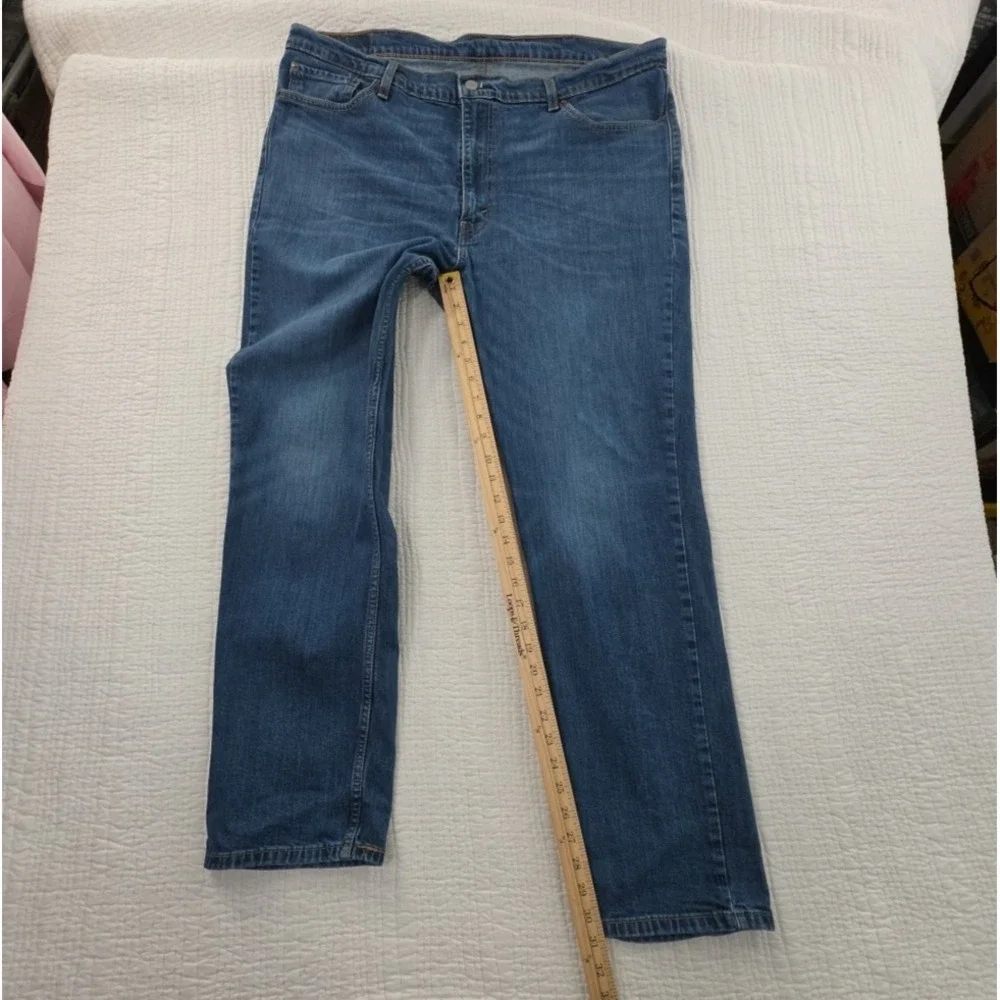 Levi's 511 Jeans Men's 42x32 Slim Straight Fit Medium Wash Stretch Denim Classic